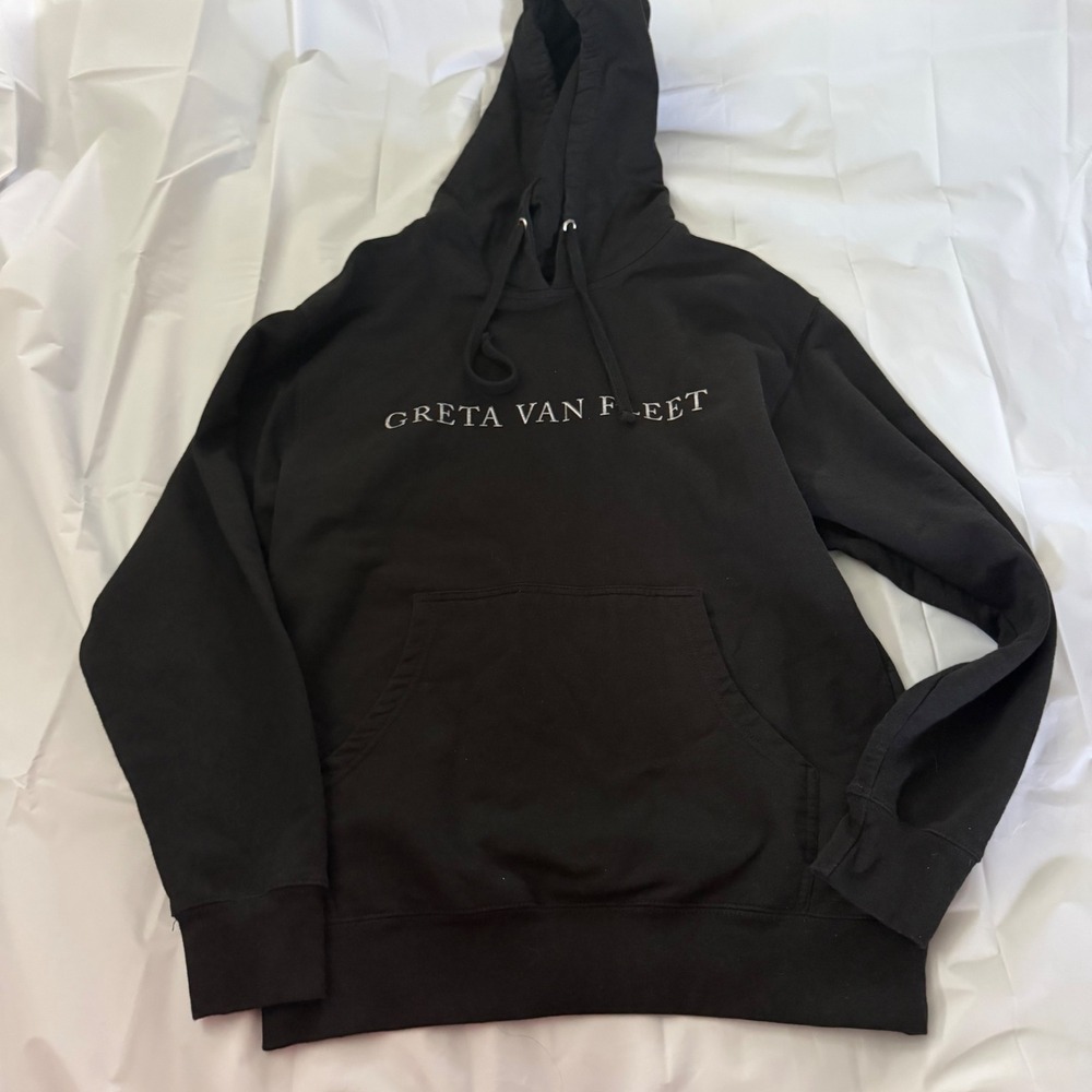 Greta Van Fleet Mens Starcatcher World Tour Hoodie Size M Black Concert Rock